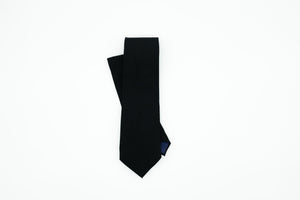 Bransby Classic Black Gentleman Cotton Tie